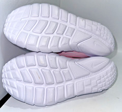 Nike Flex Runner 2 GS Pink Foam White Grey Sneakers DJ6038-600 Size 7Y