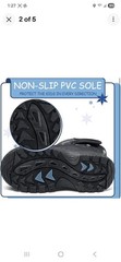 K KomForme Boys Snow Boots Warm Anti-Slip Outdoor Winter Size 6 NEW
