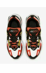 NEW!! Nike Air Max 200 GS Size 4.5 White Black Crimson Sneaker AT5627-005