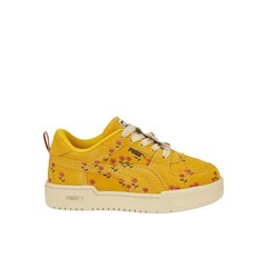 PUMA X Tinycottons Ca Pro Graphic Lace Up Youth Girls Yellow Sneakers Casual S