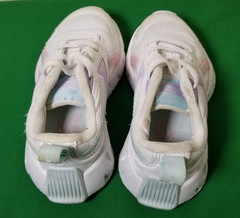 Reebok Zig Dynamica White Teal Pink Comfort Casual Sneakers Toddler Size 6