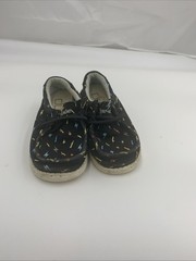 Hey Dude K10 10 Kids Black Lightning Bolts Shoes Loafers Pink Blue Yellow BR
