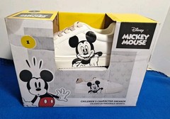 Disney Mickey and Friends Children’s Character Sneakers Size 1 Tennis Shoes Kids