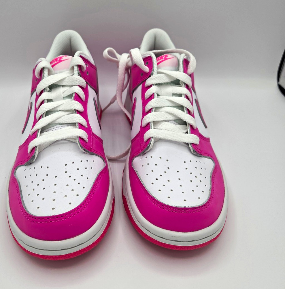 Nike Dunk Low (GS) Pink/White Low Top Sneakers US 5.5 New w/ Box FB9109-102