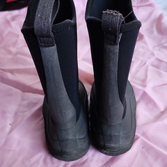 Muck Kids Waterproof Pull-On Rain Boots Black US 11 UK 10 EU 29