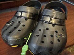 CROCS Kids Batman Batmobile Classic Clog Black Size: J3 (210229-001)