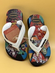 Havaianas kids Max Heroes Justice League flip flop sandals size 10C New.