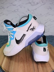 Nike Air Zoom Crossover GS ‚Doodles‘ Sneakers White/Blue FJ7687-101 Teens Sz 6Y