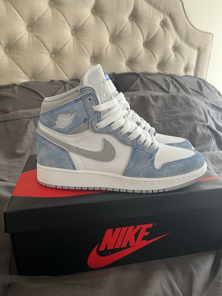 Air Jordan 1 Retro High OG Hyper Royal Blue/White GS 5.5Y 575441-402