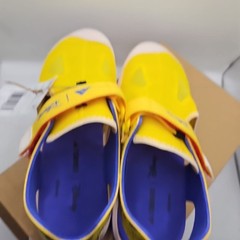 Disney Adidas Terrex Captain Toey Size 2 Kids Sandals Yellow And Blue