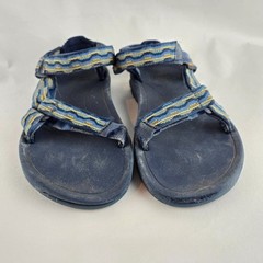 Teva Hurricane 2 XLT Blue Adjustable Sandals Kids Size 3 Summer Sandals Youth