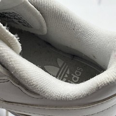 Adidas Forum Low – White – Preschool Basketball Shoes (FY7981) Size 12K Preowned