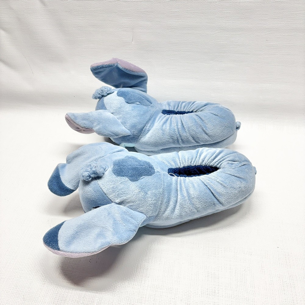 Disney Lilo and Stitch Blue Slippers Youth 11/12