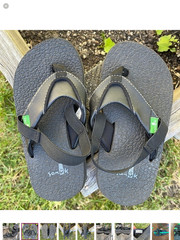 sanuk kids slingback sandal