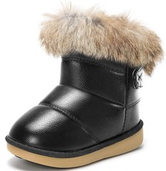 Fur Lined Winter Boots Non Slip Waterproof 11 Little Kids
