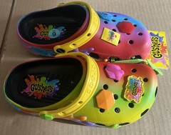 BRAND NEW Crocs Gushers Classic Clogs Limited Edition Big Kids Sz J6 21148-90H