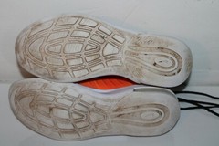 NIke Air Max Axis Premium GS Running Shoes, #AV7590-001, Blk/Org/Yell, Youth 6Y