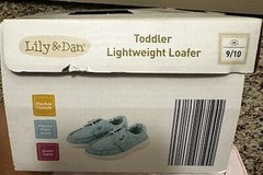 Lily&Dan- Toddler Lightweight Loafers Size 9/10 Teal