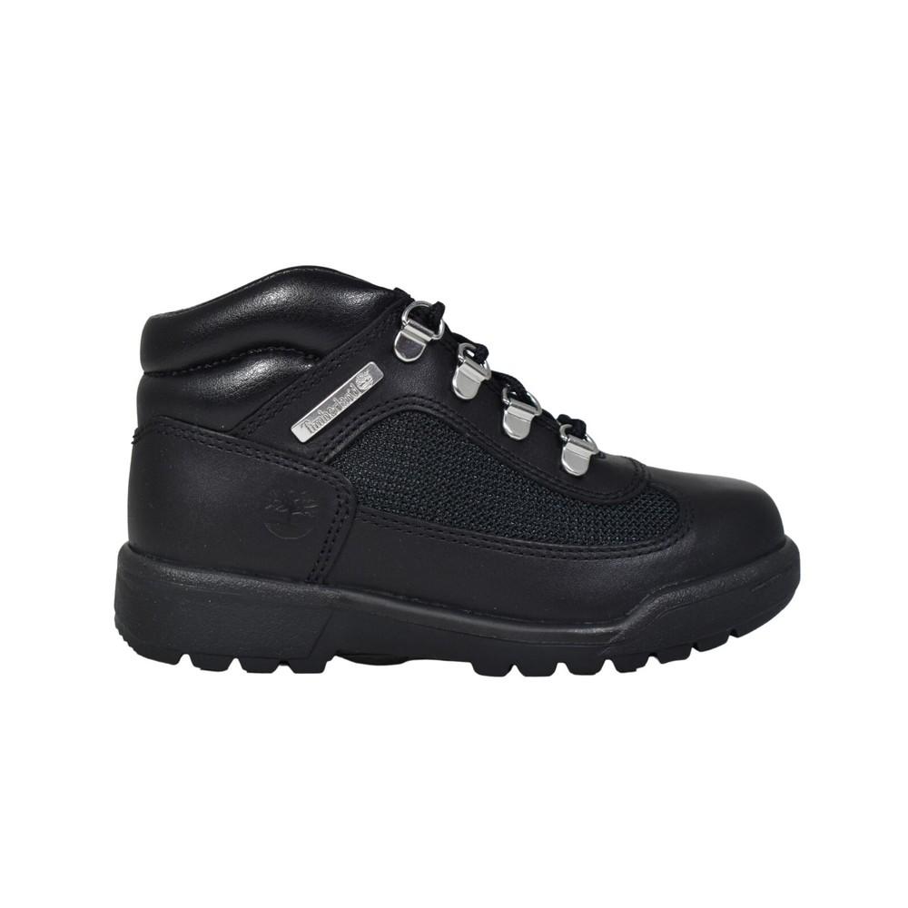 Timberland Field Boot LF Junior ‚Black Smooth‘ TB 015706 001 NIB
