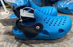 NWT Toddlers Joybees Creek Slip-On Water Shoes Sandal Blue Sz 8 Clogs Kids Boys