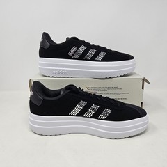 Adidas VL Court Bold J ‚Core Black / Cloud White‘ / IH0771 / Size 3.5Y – 4.5 Wmn