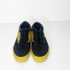 Vans Harry Potter Golden Snitch Sneakers Black Gold Skate Kids Size 12.5 Shoe