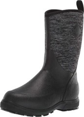 NIB Muck Boots Unisex Kid’s Element 10″ Rain Snow Black Heathered Gray Size 7 T