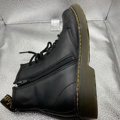Doc Martens Kids Size 5 (Model 1460 J) Black Lace Up Zipper