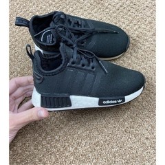 Adidas NMD_R1 Refined Sneakers Toddler 8k Core Black/cloud White
