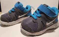 Nike Dark Grey Blue Sneakers Shoes Size 6C 580449-008