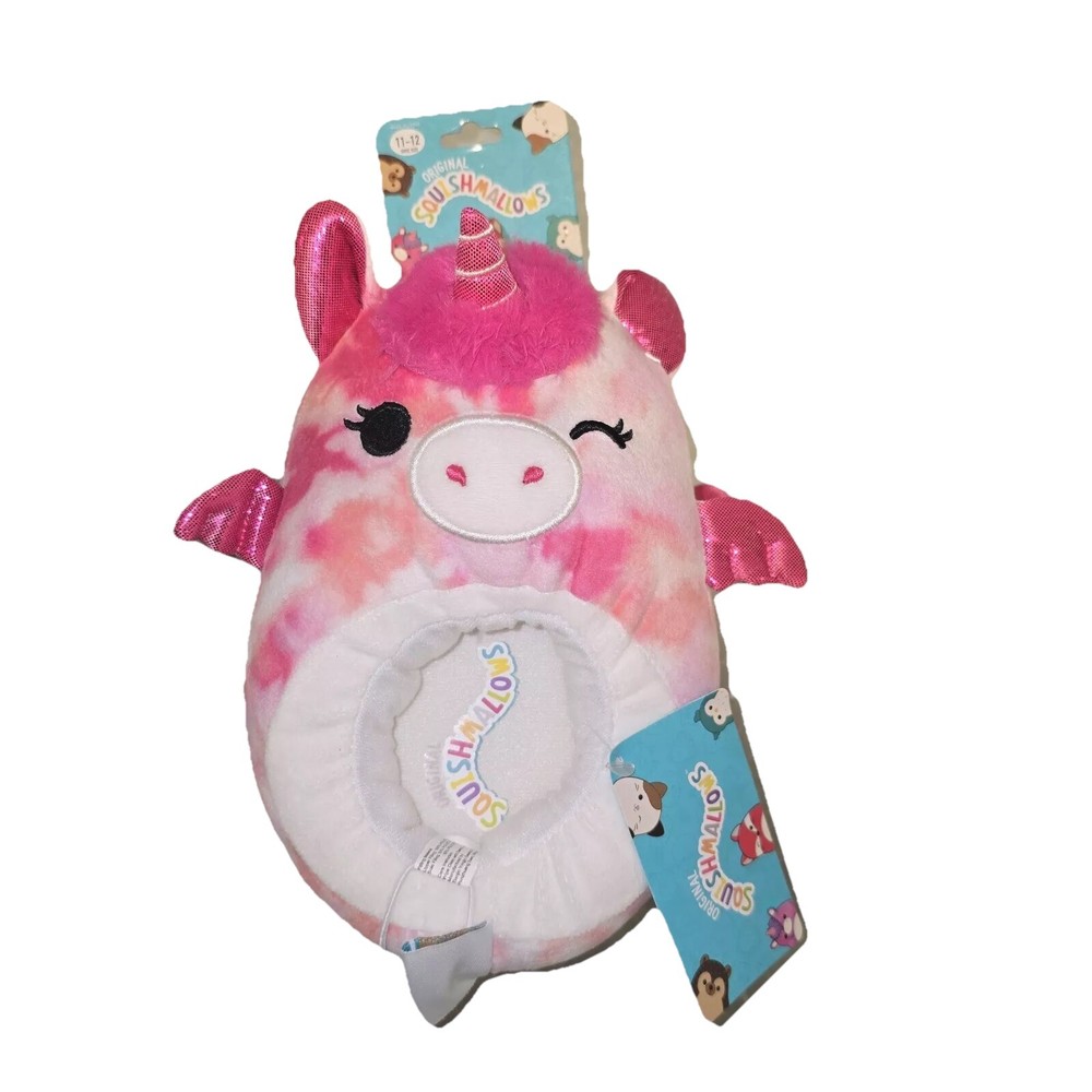 Size 11/12, Sqishmallow Slippers Henley The Alicorn