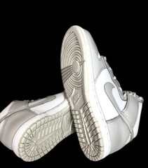 Nike Dunk High Retro White Vast Grey Pre School SKZE 1.5Y (PS) DD2314-101  