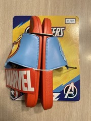 MARVEL’S AVENGERS CHILDREN’S CHARACTER SLIDE SANDALS SIZE 11/12 WITH TAG NEW