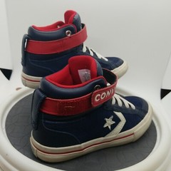 Converse Chuck Taylor All Star Pro Blaze Hi-Top Slip-on Blue Red Size 12Y JUNIOR