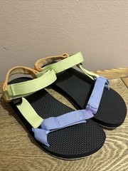 Teva Original Universal Wind Multi Color Sandals Kids Youth Size 3