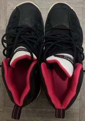 Jordan Jumpman Team 2 Mid Black Rush Pink Size 5