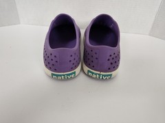 Native Kid’s Purple Jefferson Slip-on Shoes Junior Youth Size J6