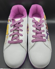 HEELYS split RUGRATS White Purple SNEAKERS Shoes 6 Youth / 7 Women’s EUC!
