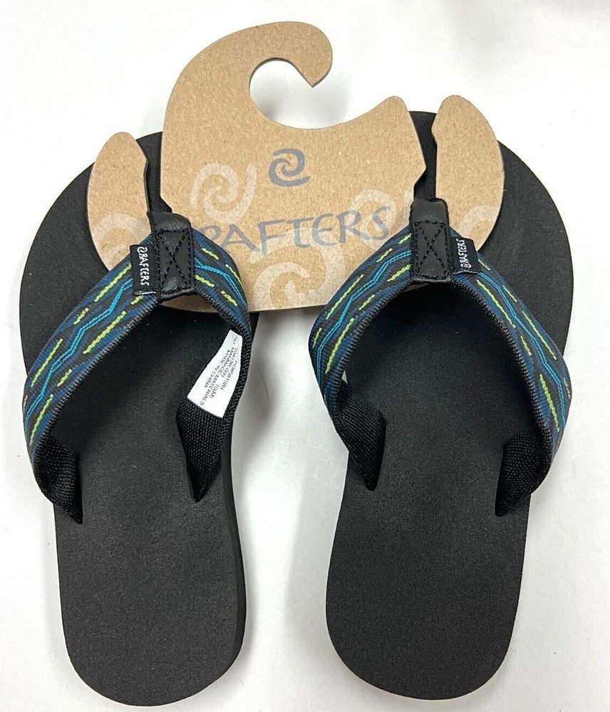 Rafters Kai Kids Flip Flops Sandals Size 9,10,11,12,13 Little Boys Girls NWT