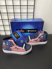 HEELYS MARVEL AVENGERS MECHSTRIKE HUSTLE CAPTAIN AMERICA MEN SNEAKERS SIZE 8