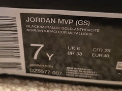 Jordan MVP (GS) Size 7y