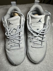 Jordan Air Jordan 12 Retro Low BG Wolf Grey/Armory Navy Kids 6Y 308305-002
