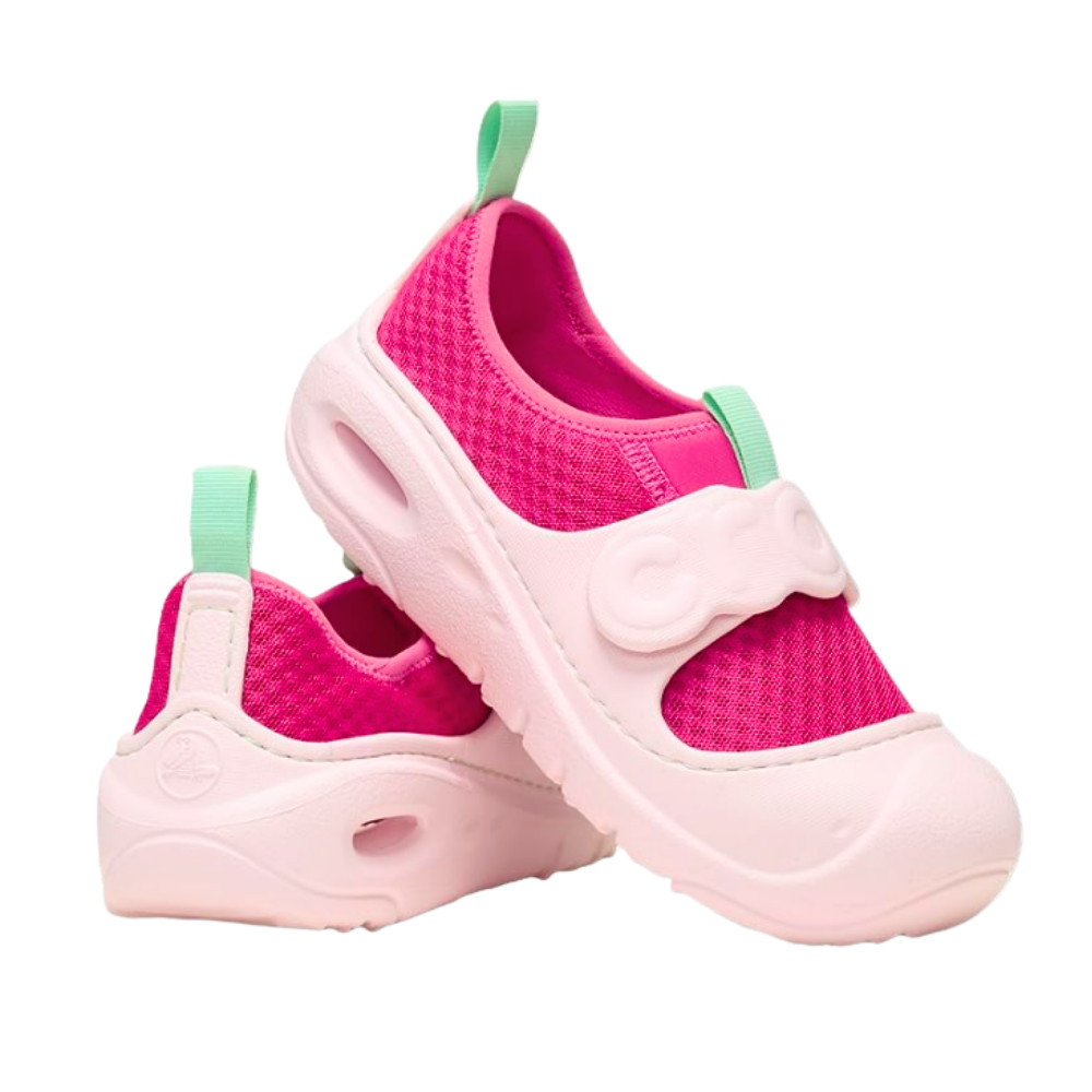 Crocs Unisex Kid’s Swiftwater Splash Water Shoes Dragon Fruit 5 Toddler – NEW