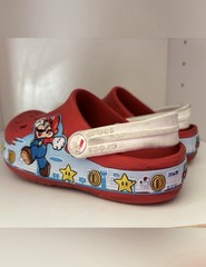 Super Mario Kid Crocs Size C7