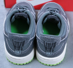 Nike Dunk Low SE TD Iron Grey Ghost Green Toddler Size 10C DQ6217-001 NEW