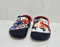 Crocs Fun Lab Marvel Avengers Patch Clog Kids Sz C13 Outdoor Superhero