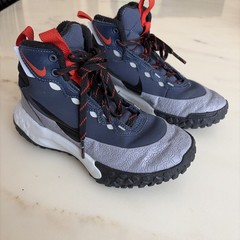 Nike Terrascout GS Boots Thunder Blue Cement Grey Youth 1Y FV4173-400