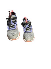 Nike React Vision GS Gray Black Purple Pink Mesh Sneakers Unisex Kids 5Y