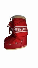 Moon Boot Original Red Nylon Snow Boots kids EU 31 34 Kids 13.5 – 2.5