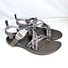 CHACO Kids ZX/1 Classic Diamond Gray Sport Sandals Youth Size 6
